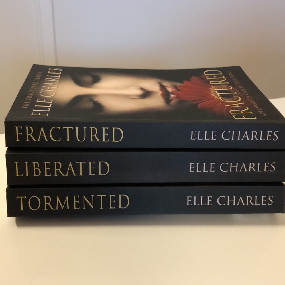 Set of 3 books of Fractured Series by Elle Charles